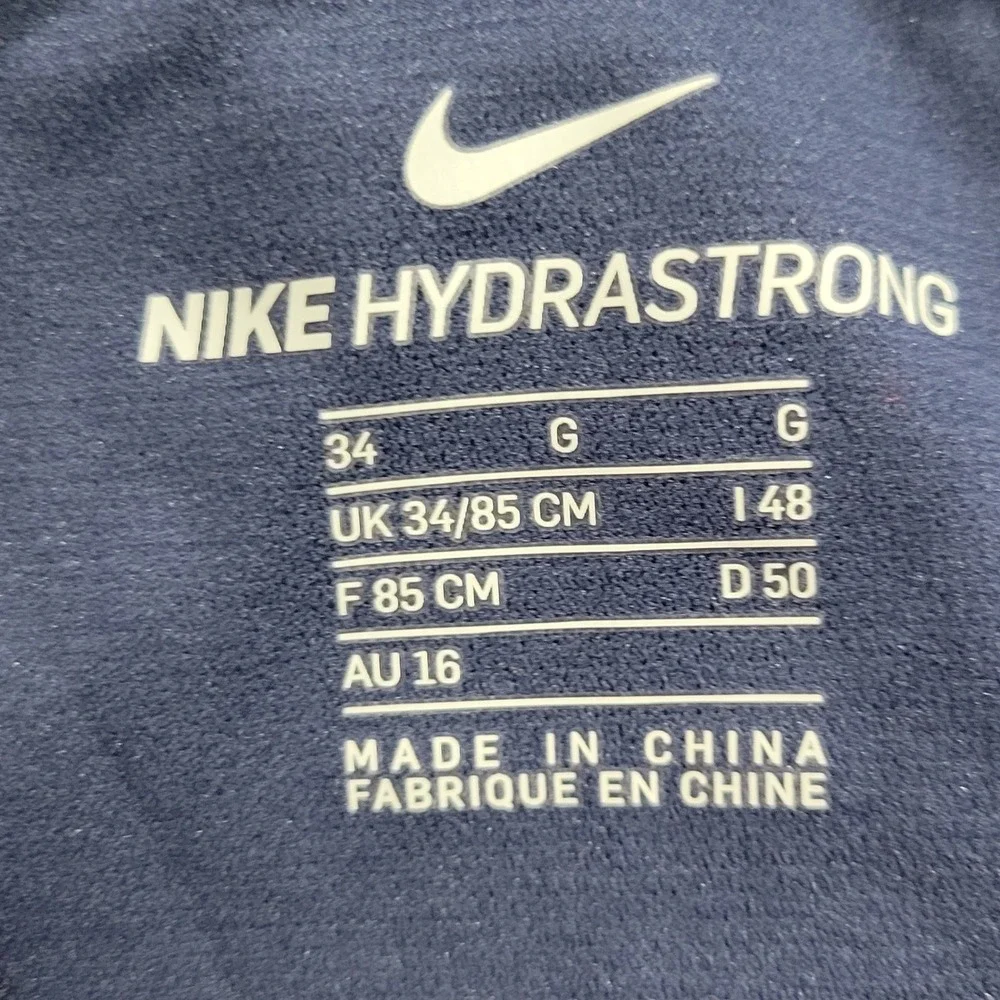 Nike Swim Jammer Swimsuit Shorts Mens 34 Blue USA Olympic Team Hydrastrong‎ NEW